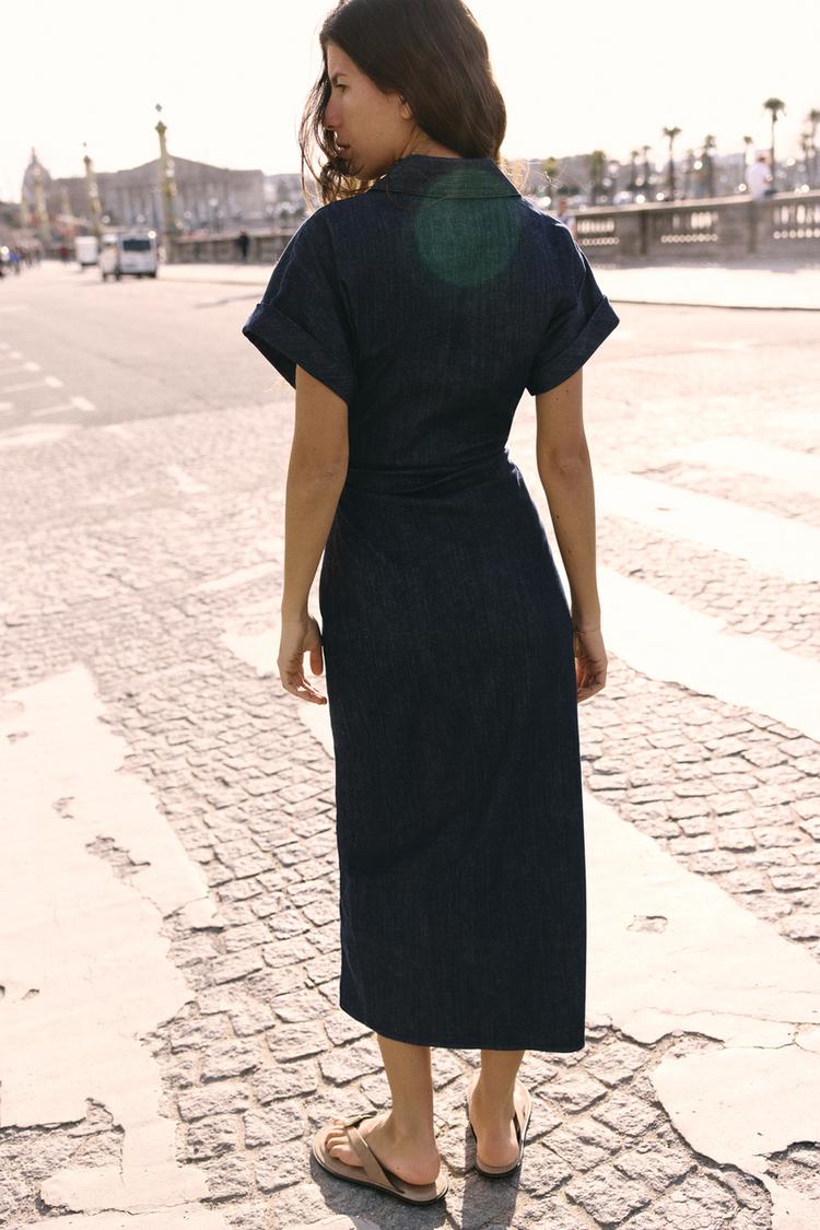 Layorza Denim Midi