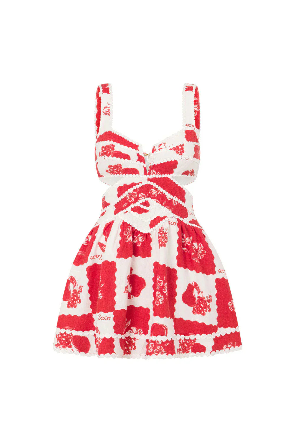 Floral Cutout Dress