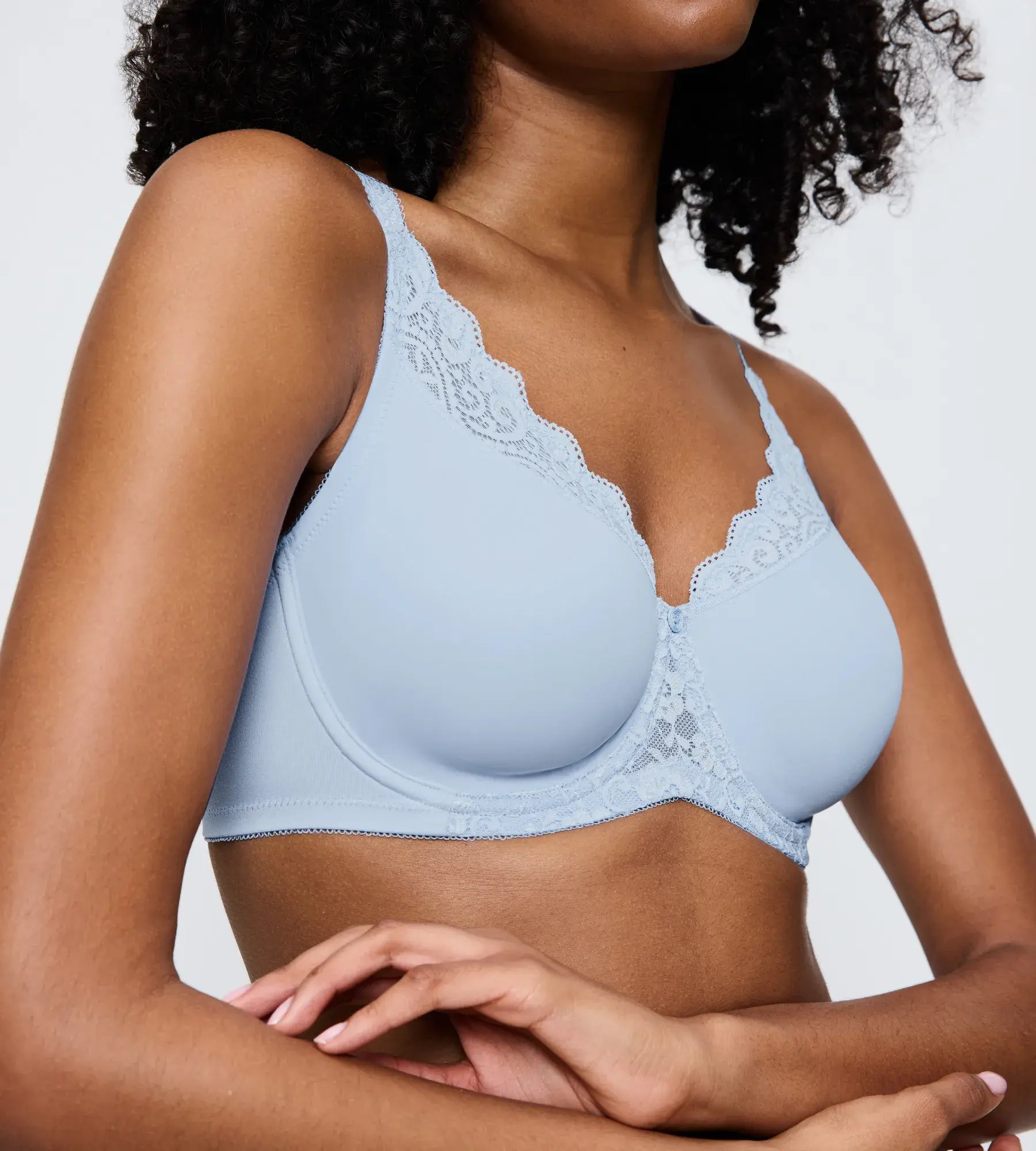 Beugel BH naadloos minimizer - Amourette W01 R - 00SH Ice blue