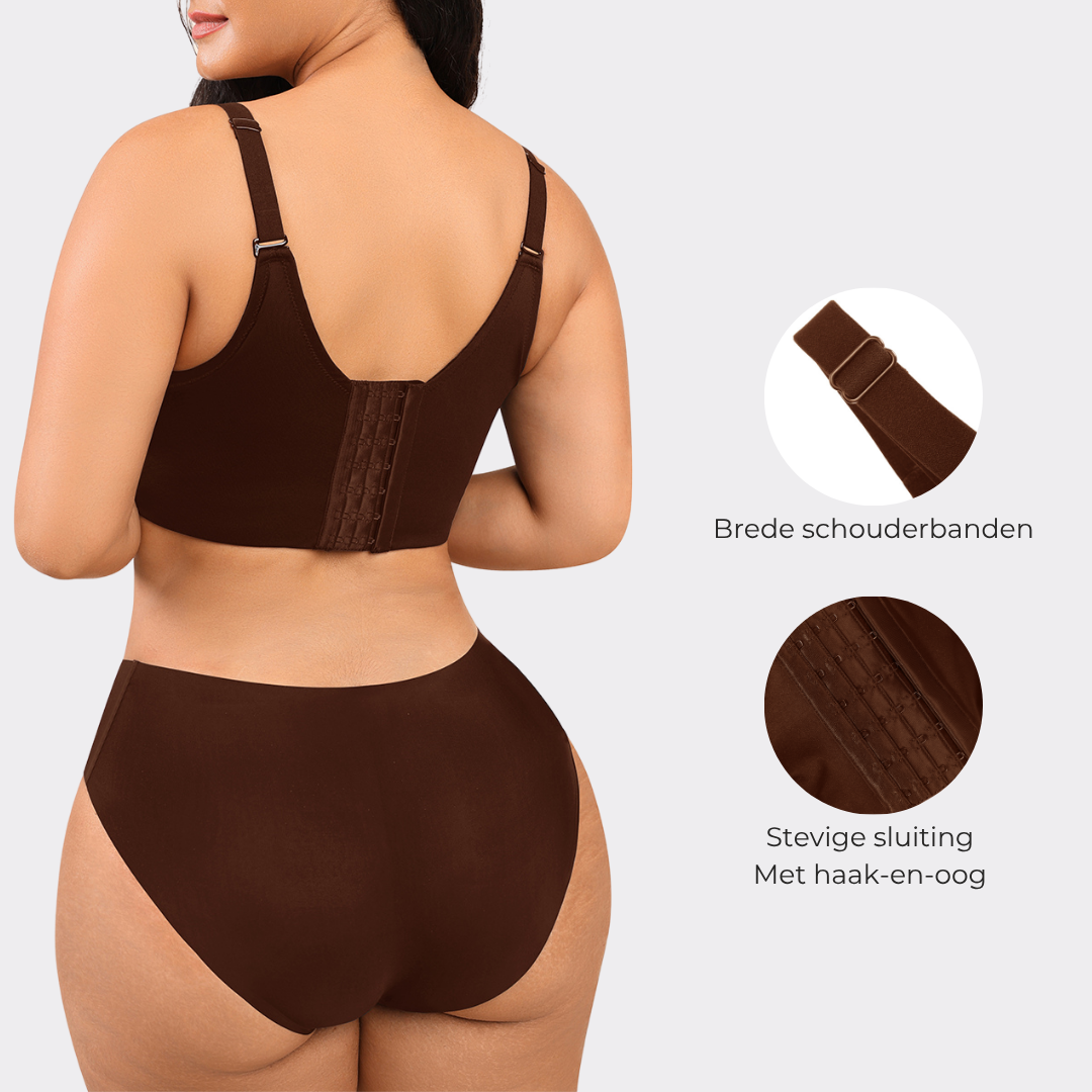 Dolly Seamless Bust Support Full Cover Shapewear Bra