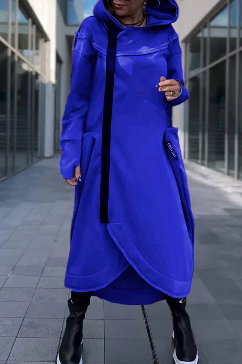 MANA™ | HOODIE LUNGO CON ZIP IN TESSUTI LEGGERI E TRASPIRANTI