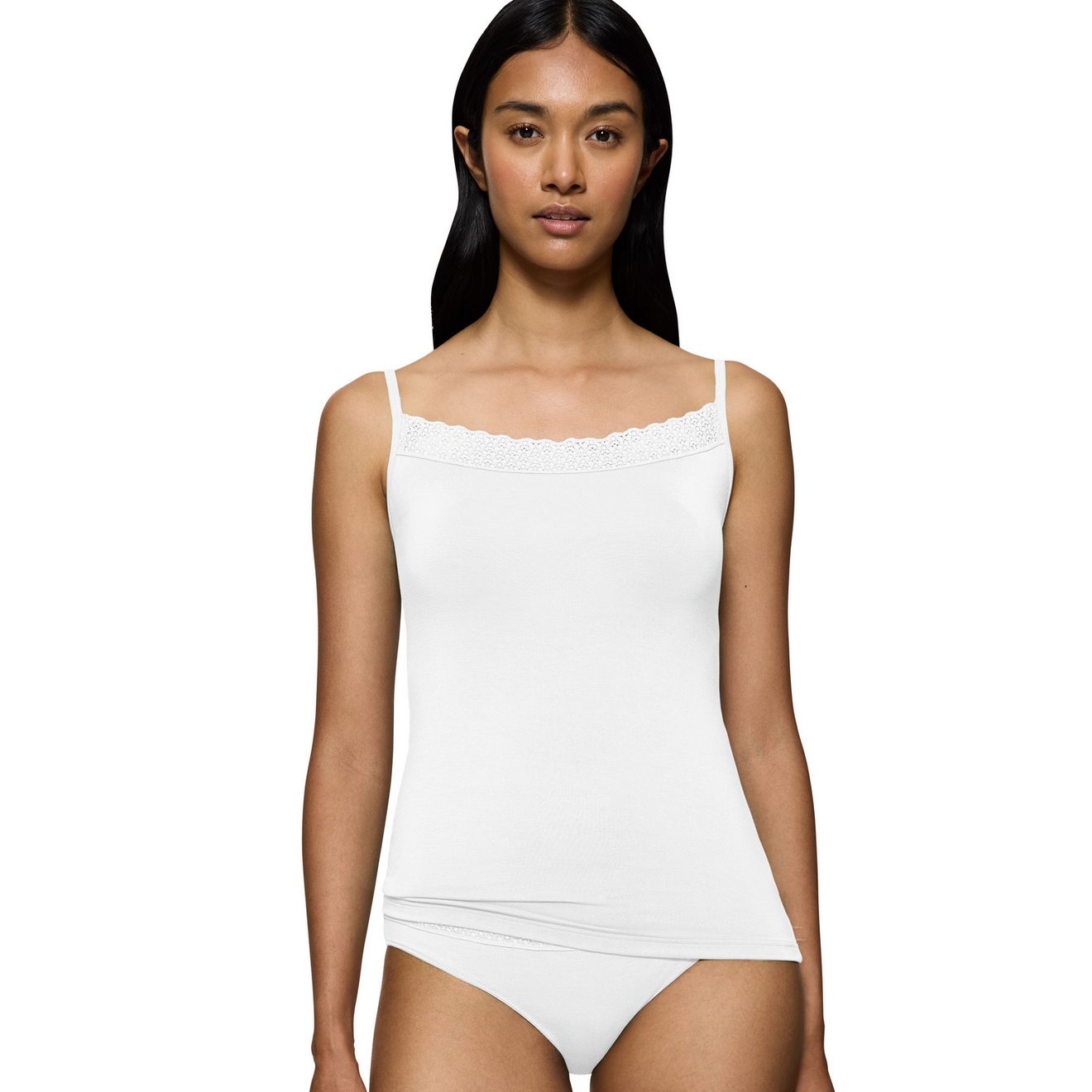 Hemd / Top met spaghetti-bandjes - Feel of Modal Spaghetti top - 2 kleuren