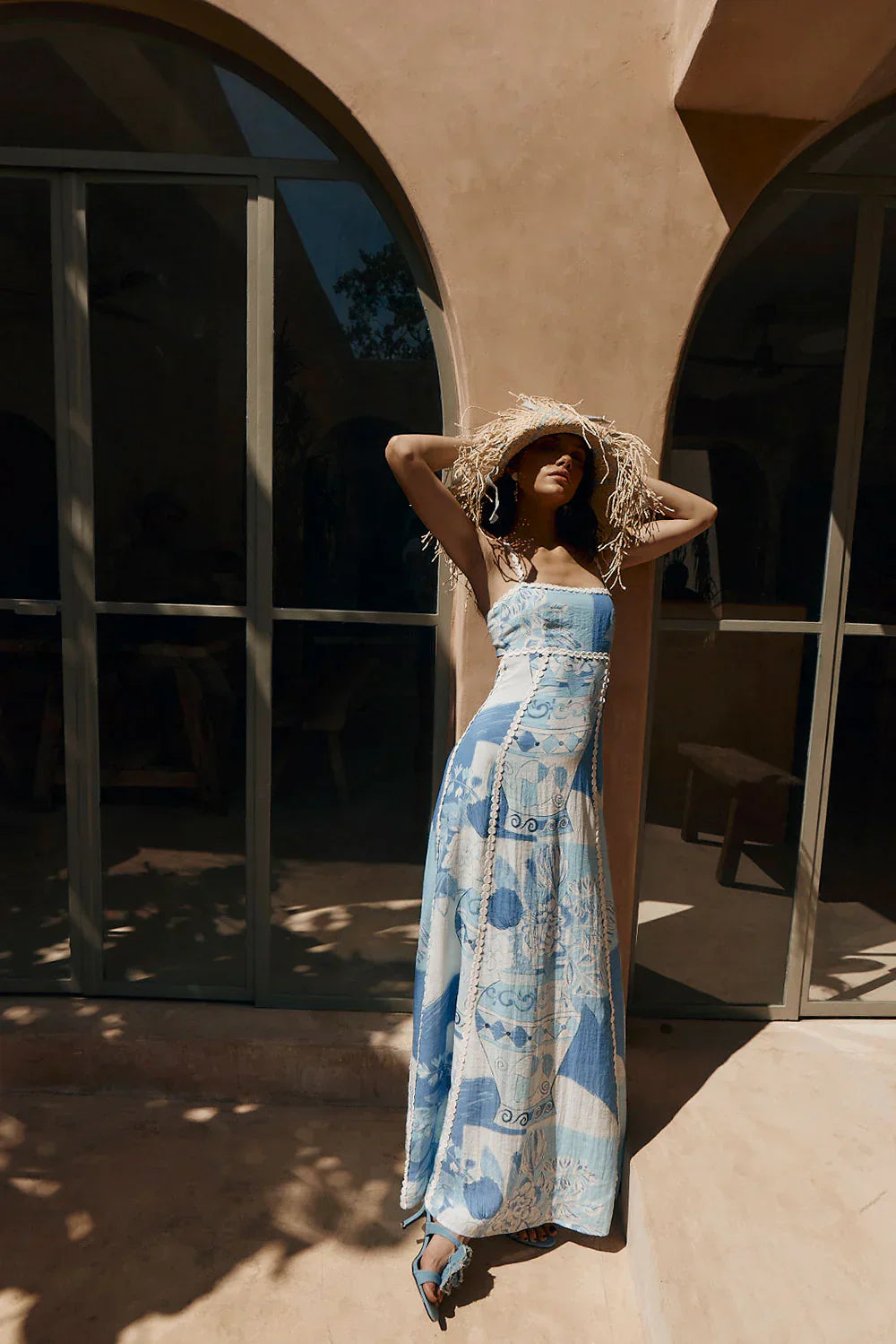 Mediterranean Maxi Dress