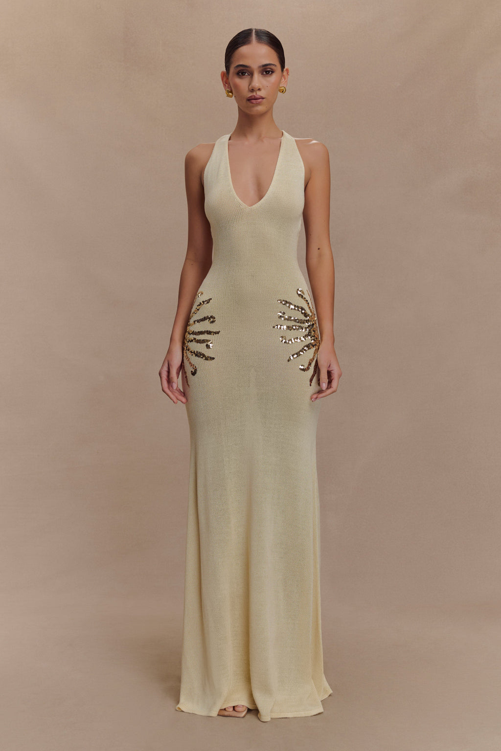 Viva Sequin Knit Gown
