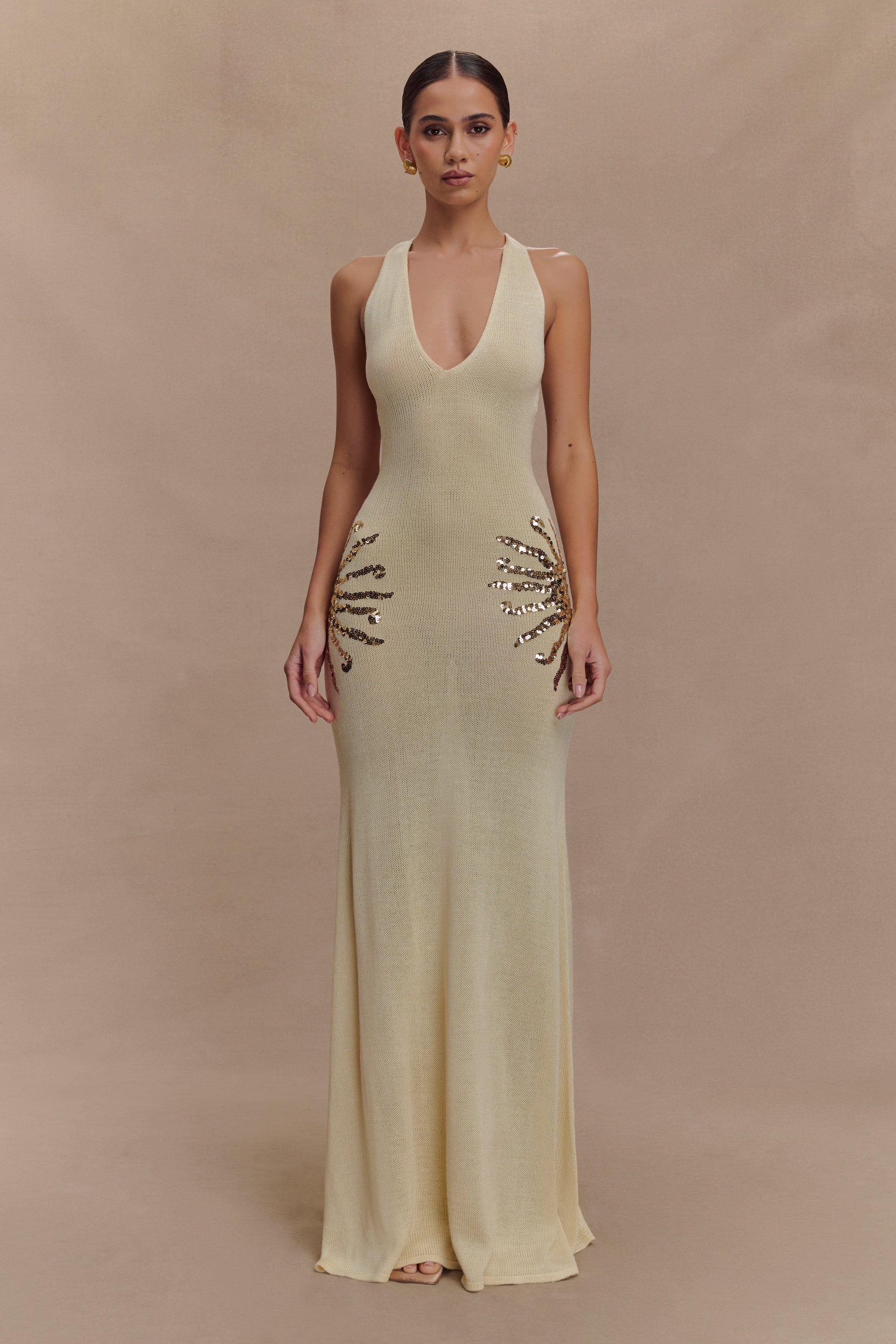 Viva Sequin Knit Gown
