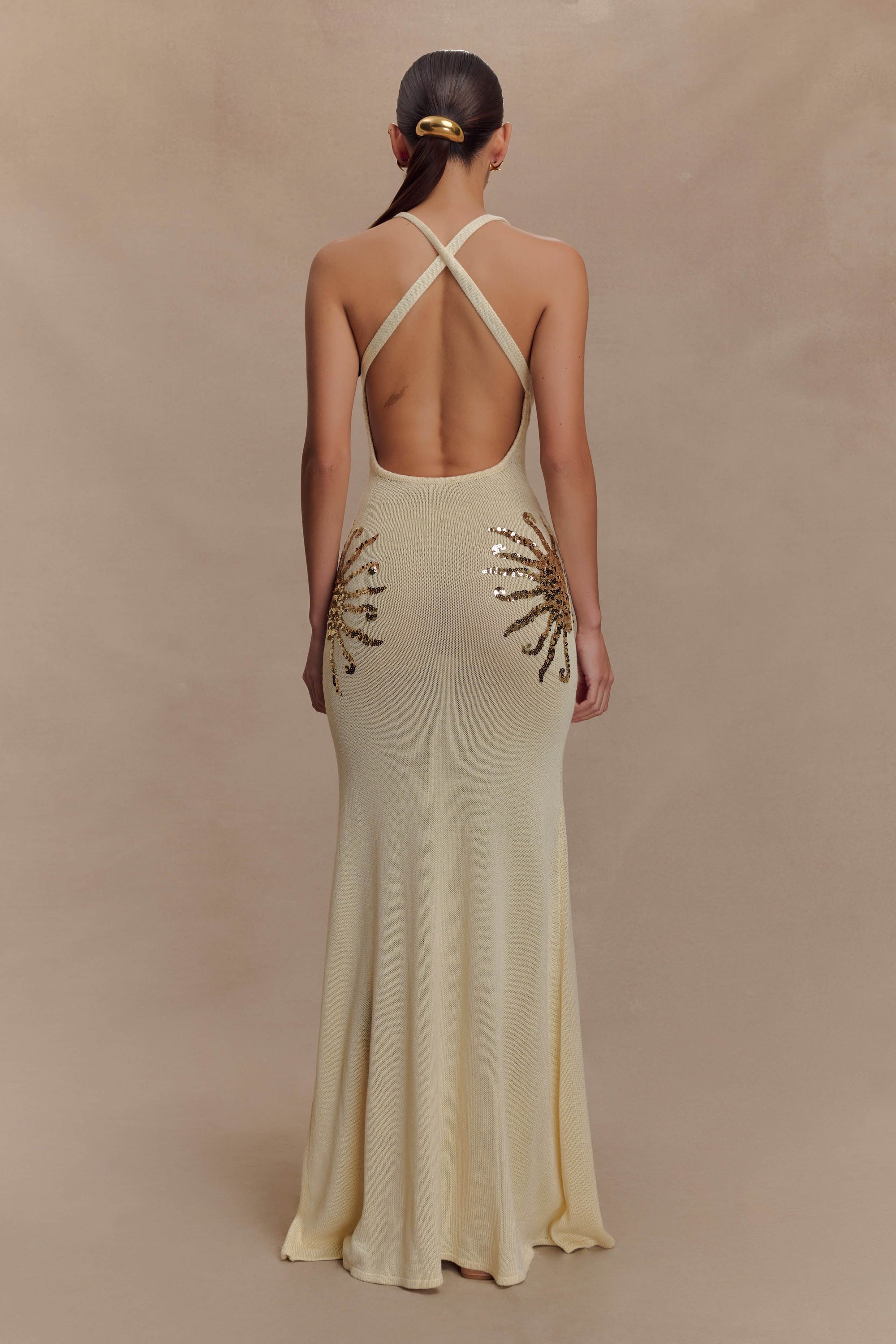 Viva Sequin Knit Gown