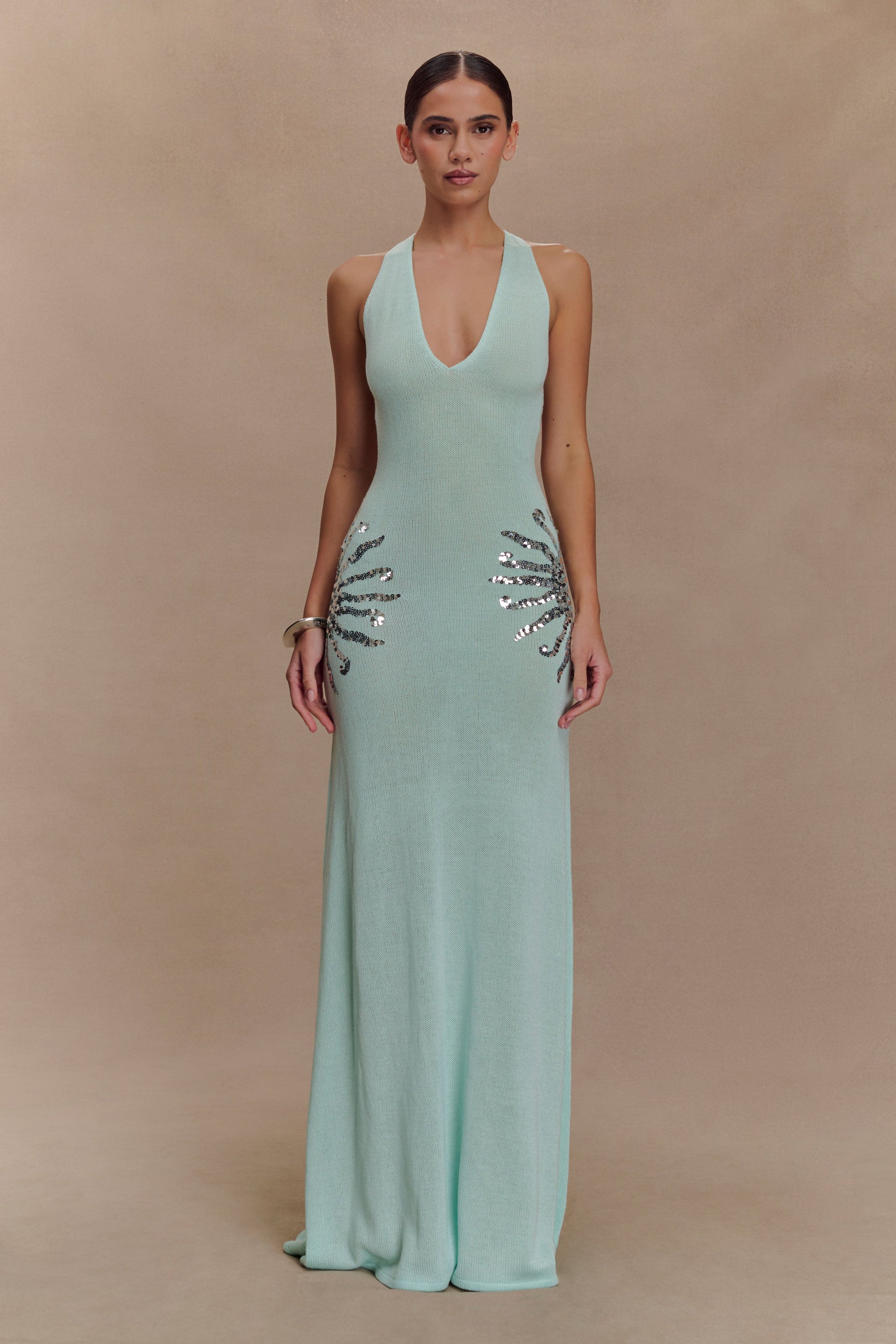 Viva Sequin Knit Gown