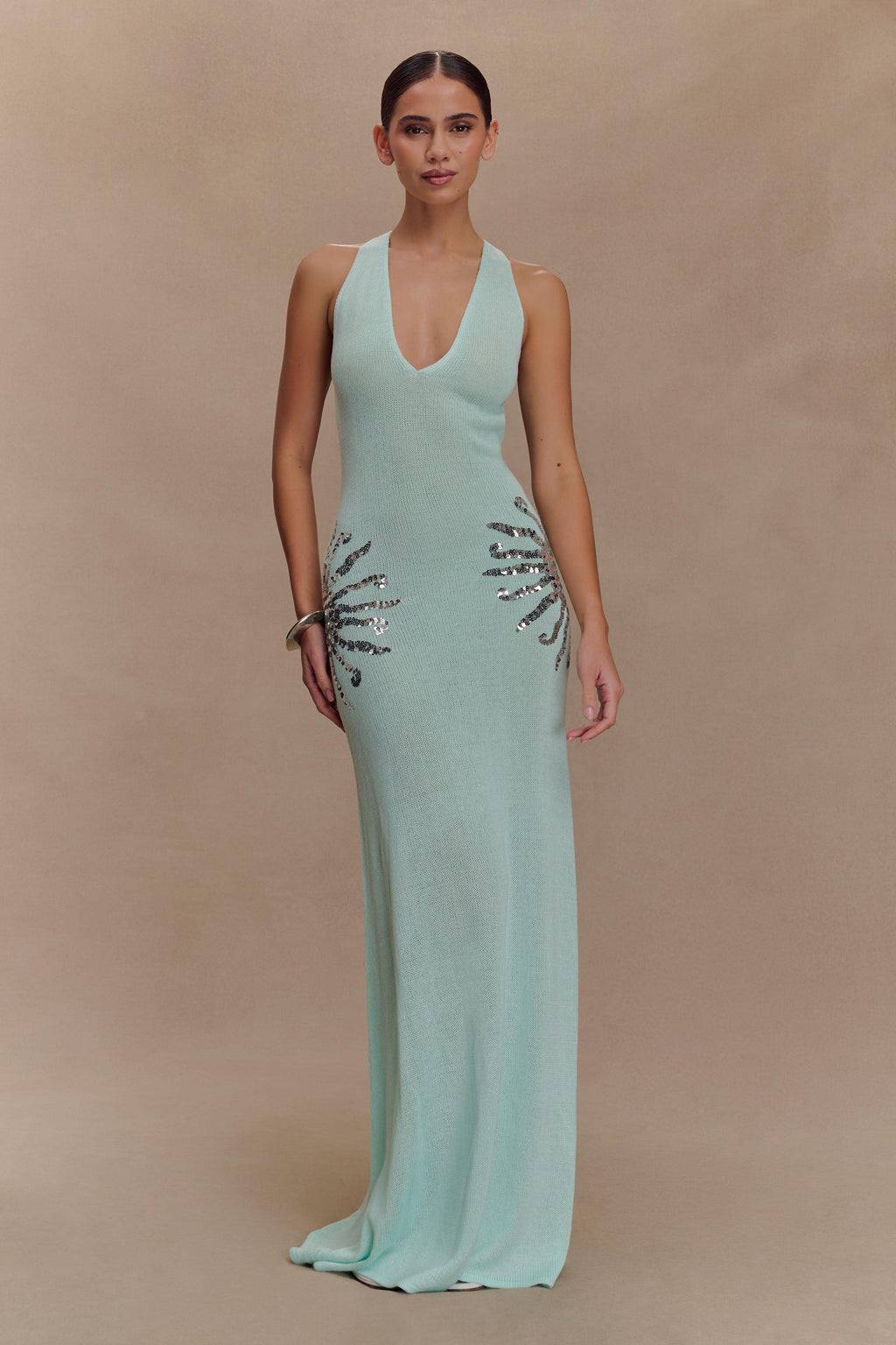 Viva Sequin Knit Gown