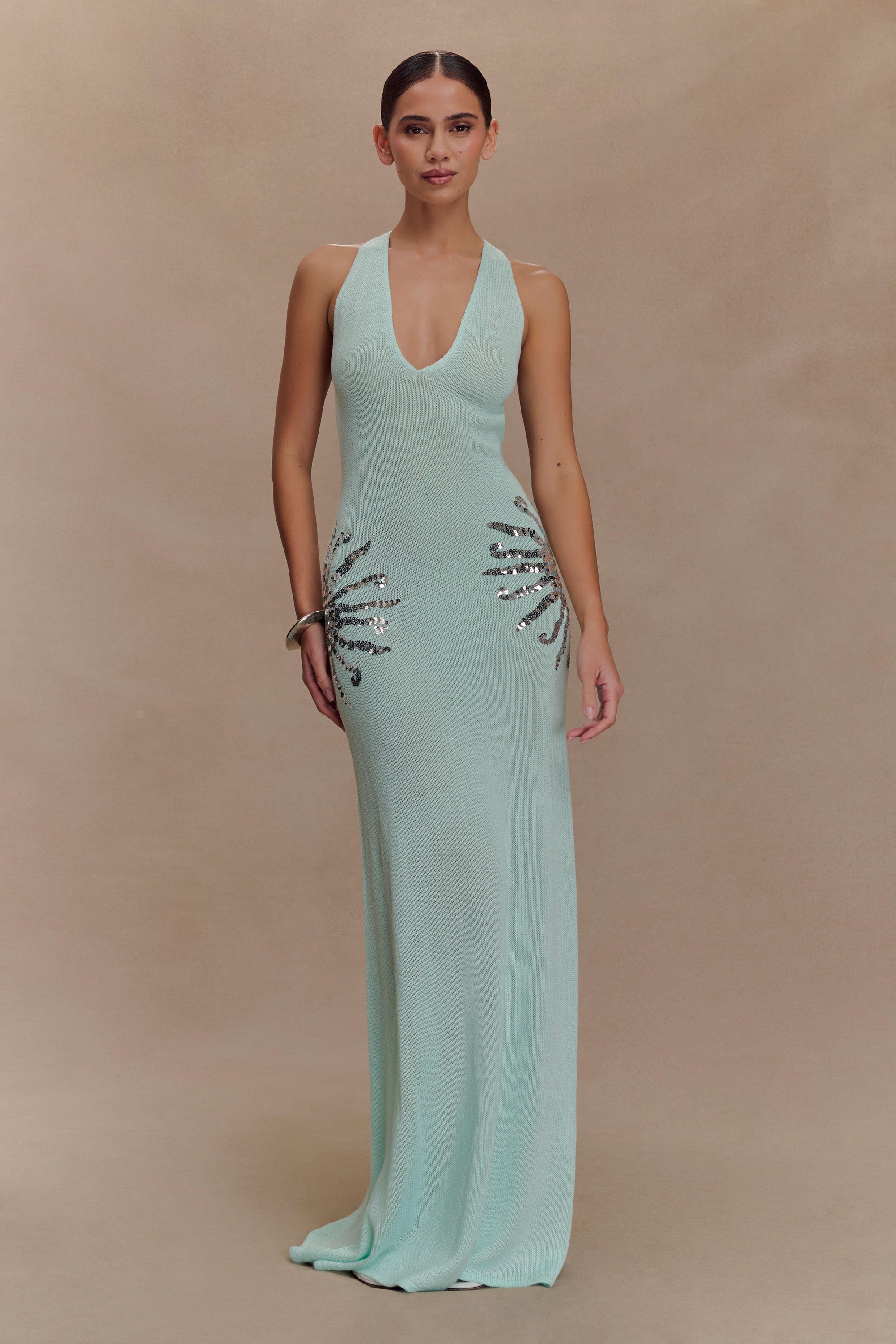 Viva Sequin Knit Gown