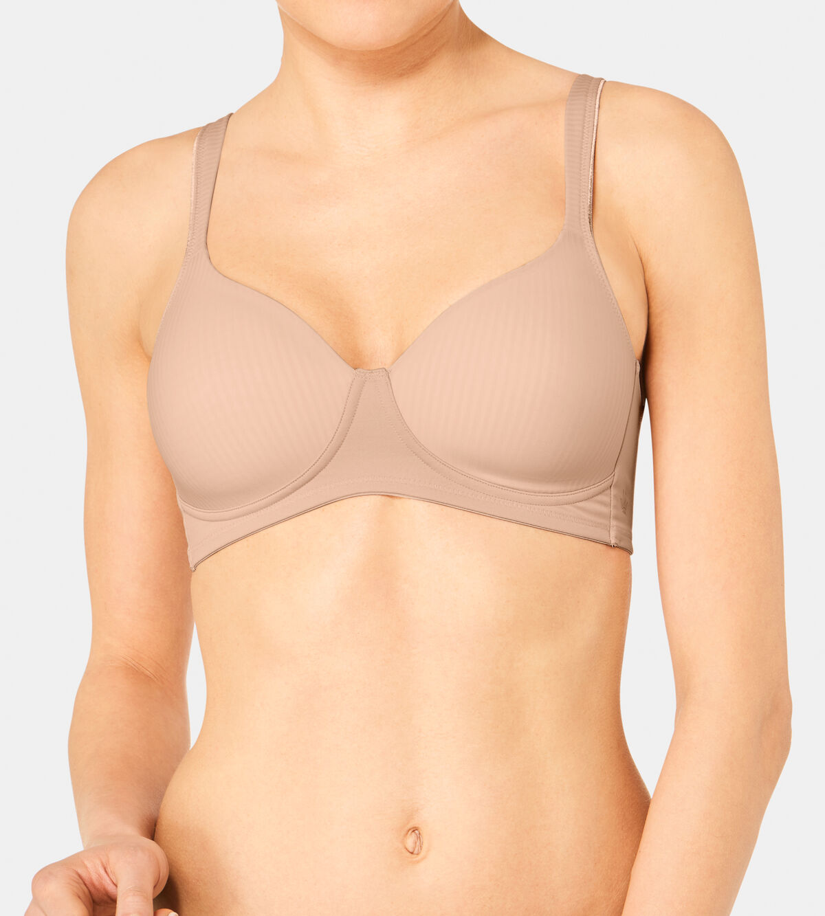 TRIUMPH Voorgevormde bh zonder beugel - MODERN SOFT+COTTON P - 3 kleuren *