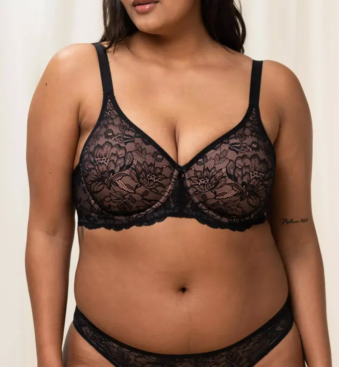 BH met beugel - Amourette Charm T W02 - Zwart