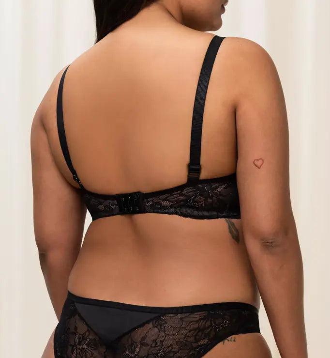 BH met beugel - Amourette Charm T W02 - Zwart