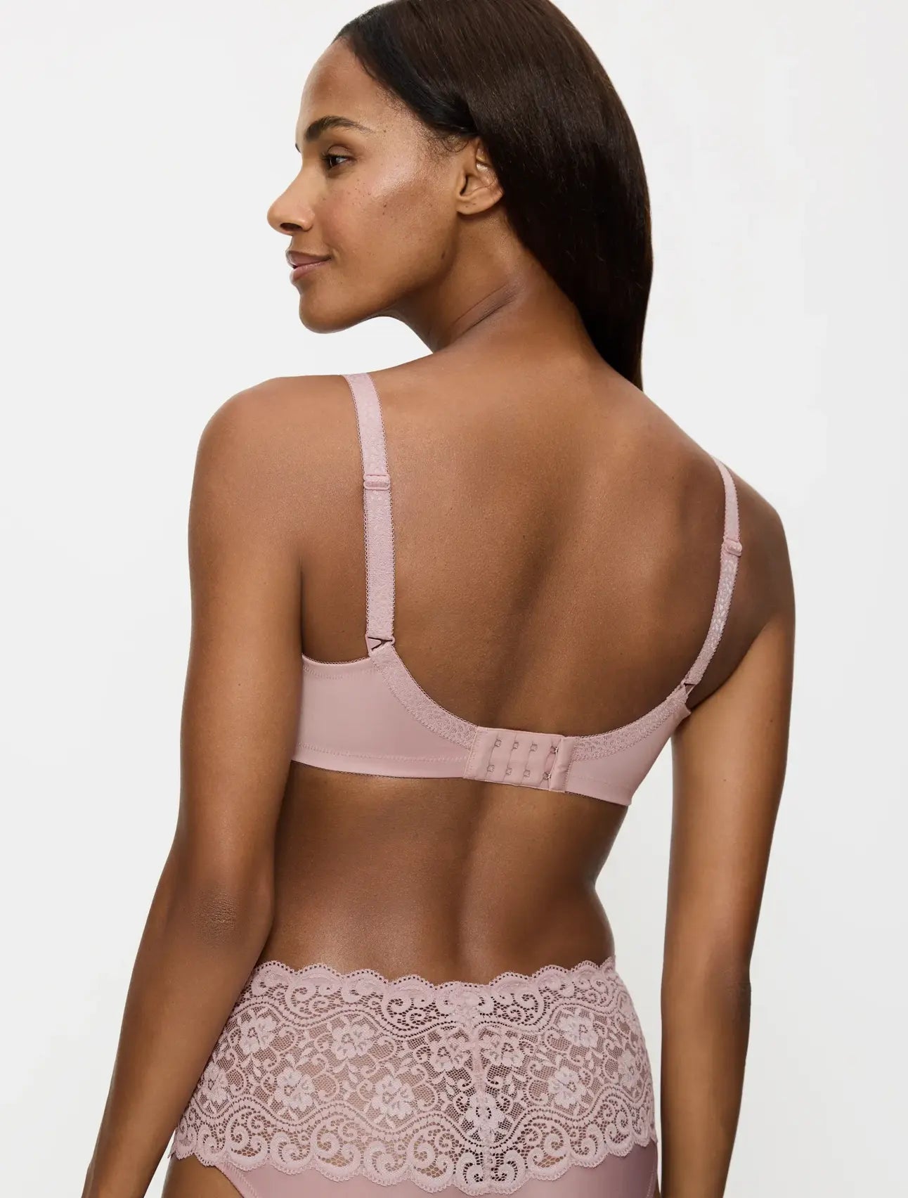 Beugel BH naadloos minimizer - Amourette W01 R - 1347 Mauve rose