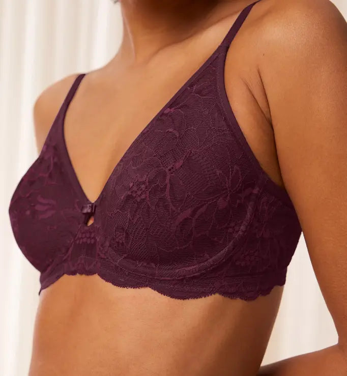 BH met beugel - Amourette Charm T W02 - Burgundy (00EG)