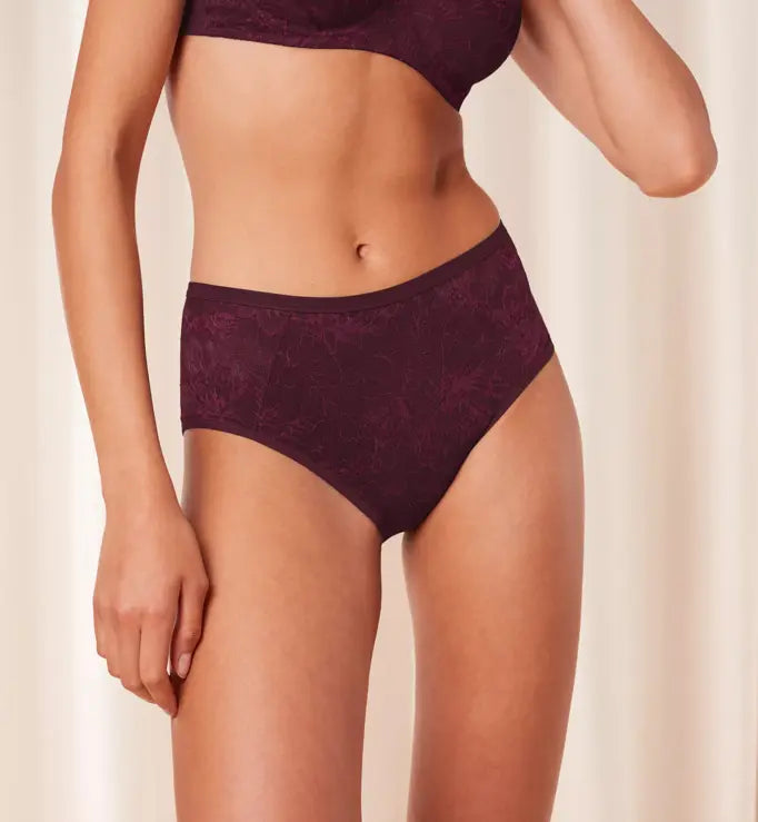 Tailleslip - Amourette Charm T Maxi02 - Burgundy (00EG)