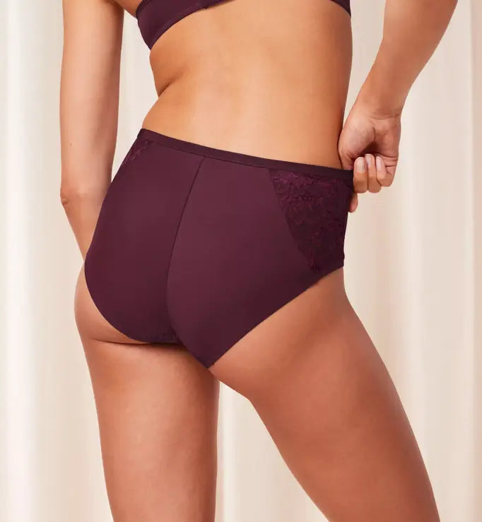 Tailleslip - Amourette Charm T Maxi02 - Burgundy (00EG)