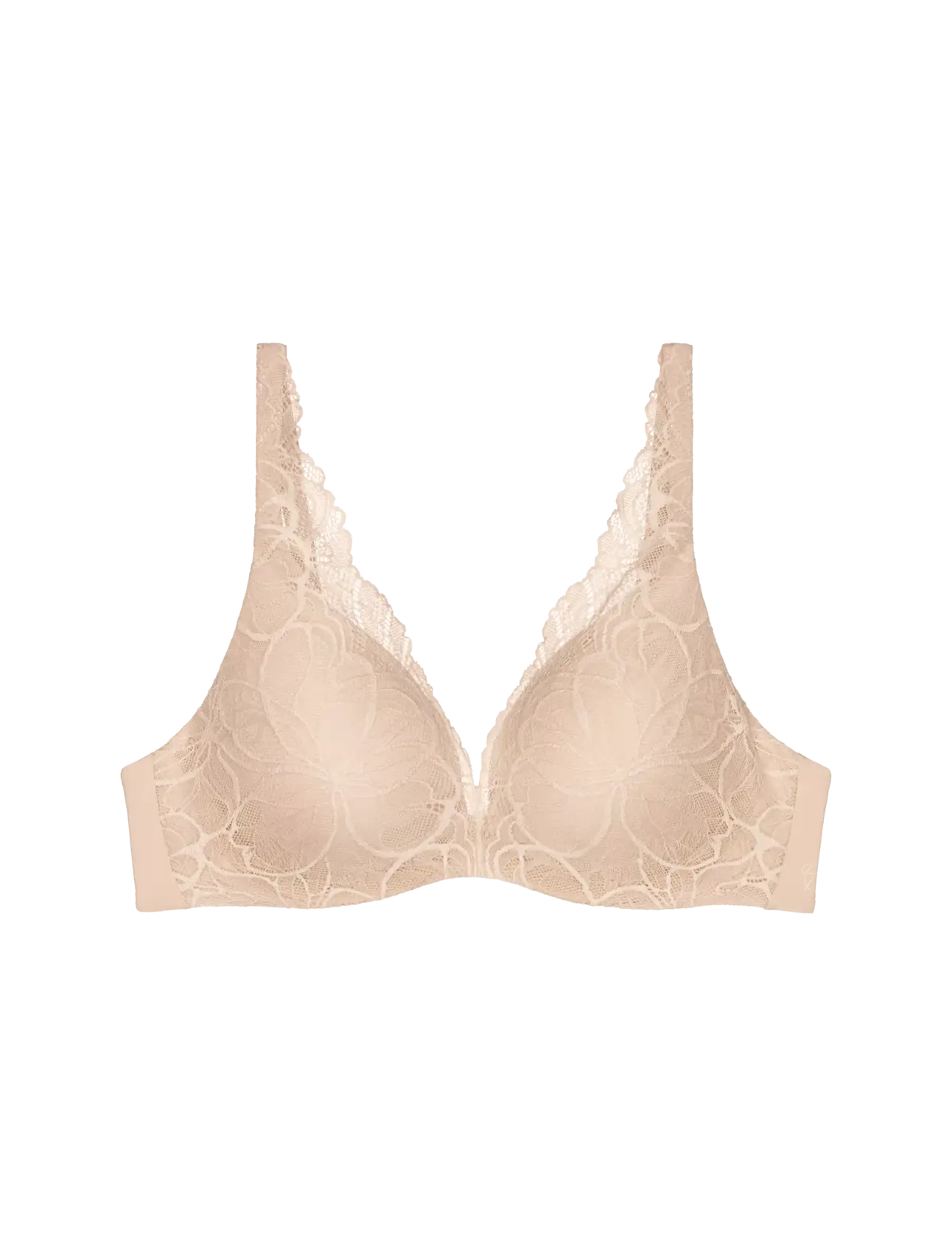 Push-up BH - Body Make-Up Illusion Lace WP - Zwart en Nude