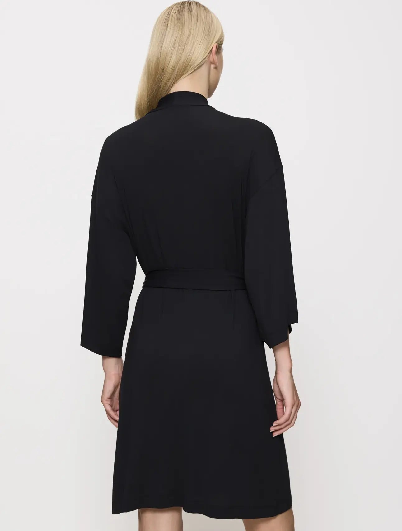 kimono badjas - Aura Spotlight Robe - zwart