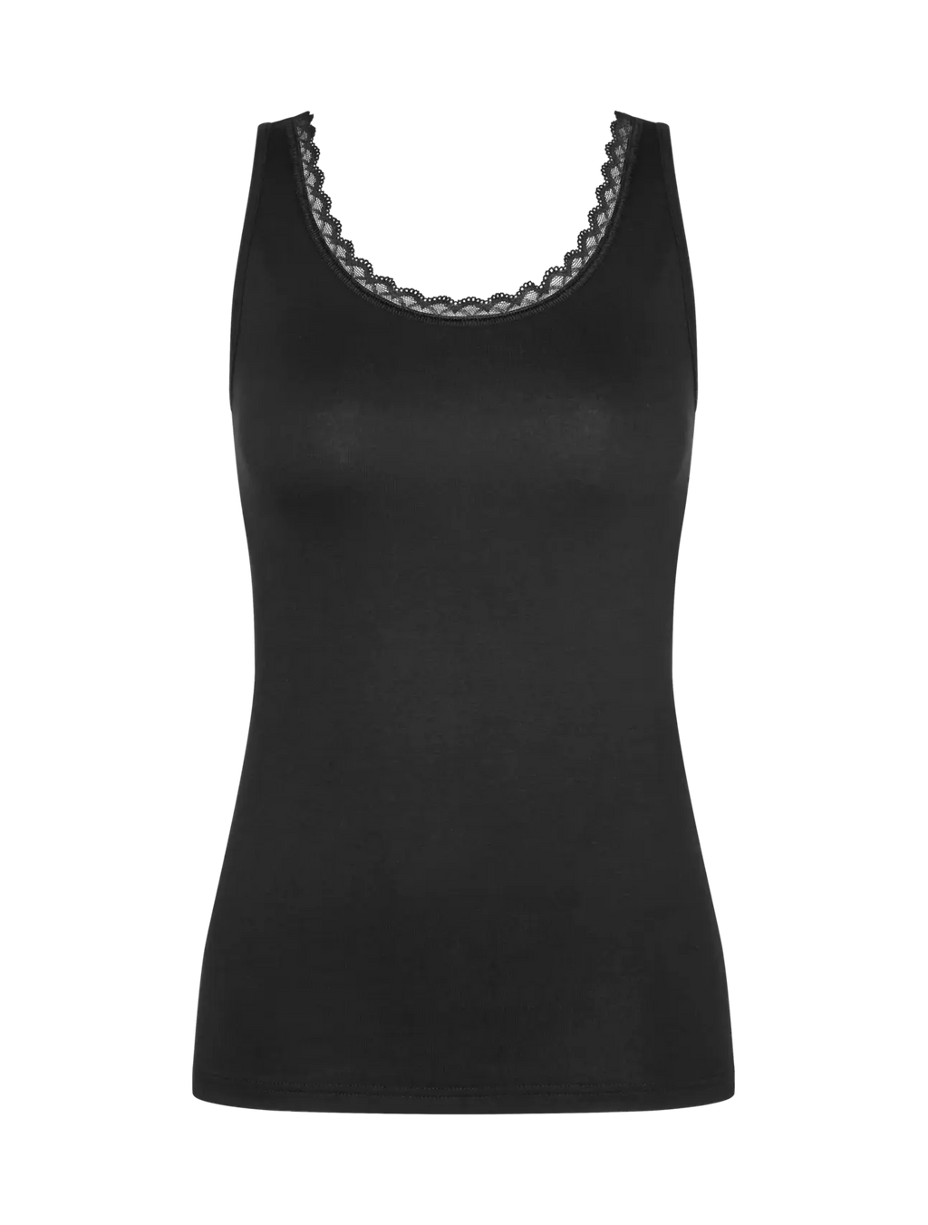 Hemd met kant - Feel Of Cotton Tank Top O - 2 kleuren