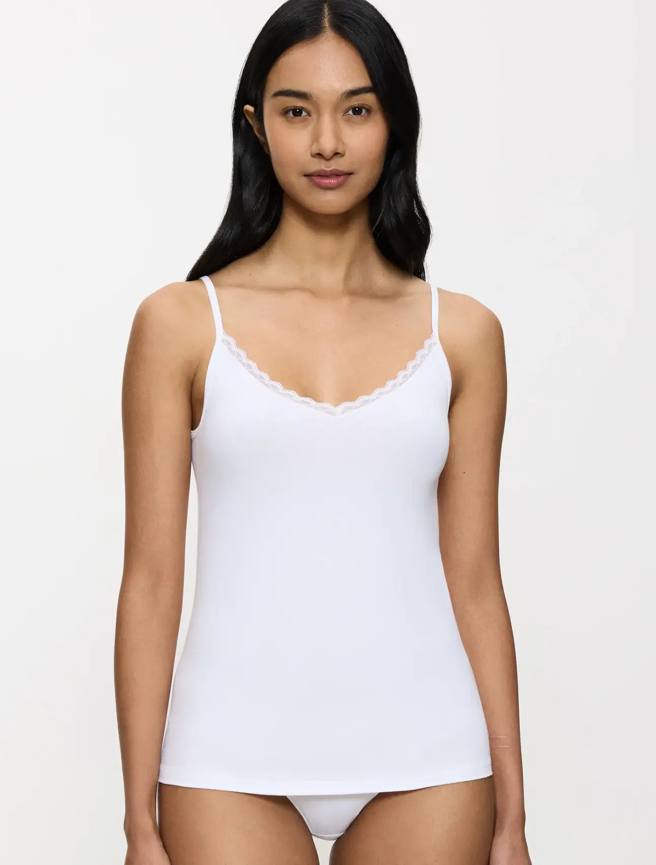 Hemd / Top met spaghetti-bandjes - Feel Of Cotton Spaghetti Top O - 2 kleuren