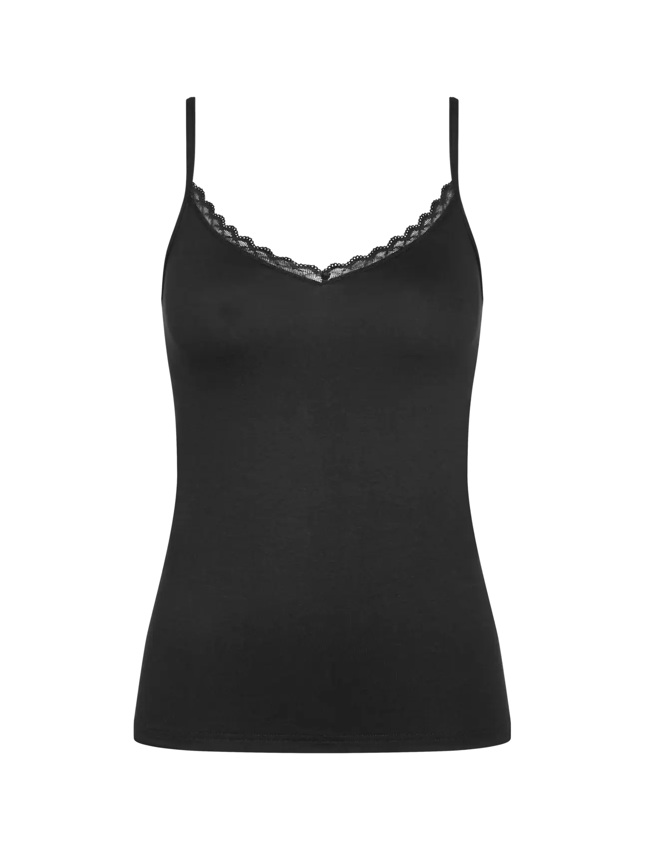 Hemd / Top met spaghetti-bandjes - Feel Of Cotton Spaghetti Top O - 2 kleuren
