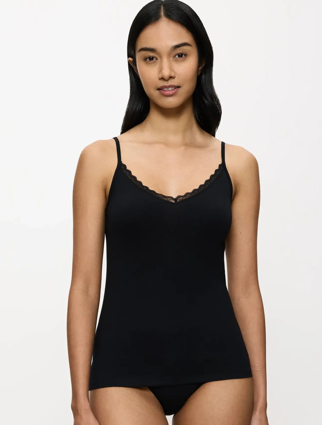 Hemd / Top met spaghetti-bandjes - Feel Of Cotton Spaghetti Top O - 2 kleuren