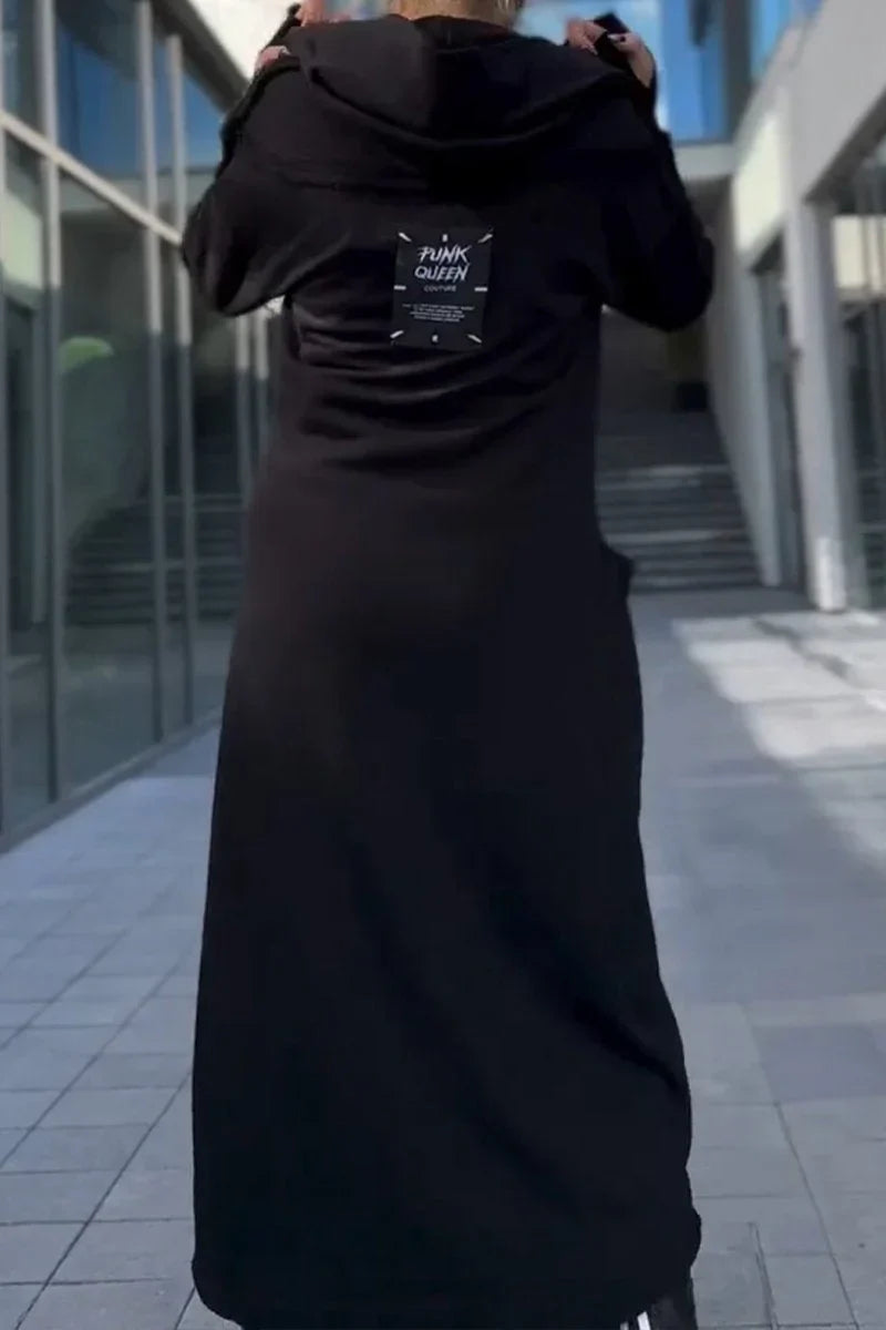 MANA™ | HOODIE LUNGO CON ZIP IN TESSUTI LEGGERI E TRASPIRANTI