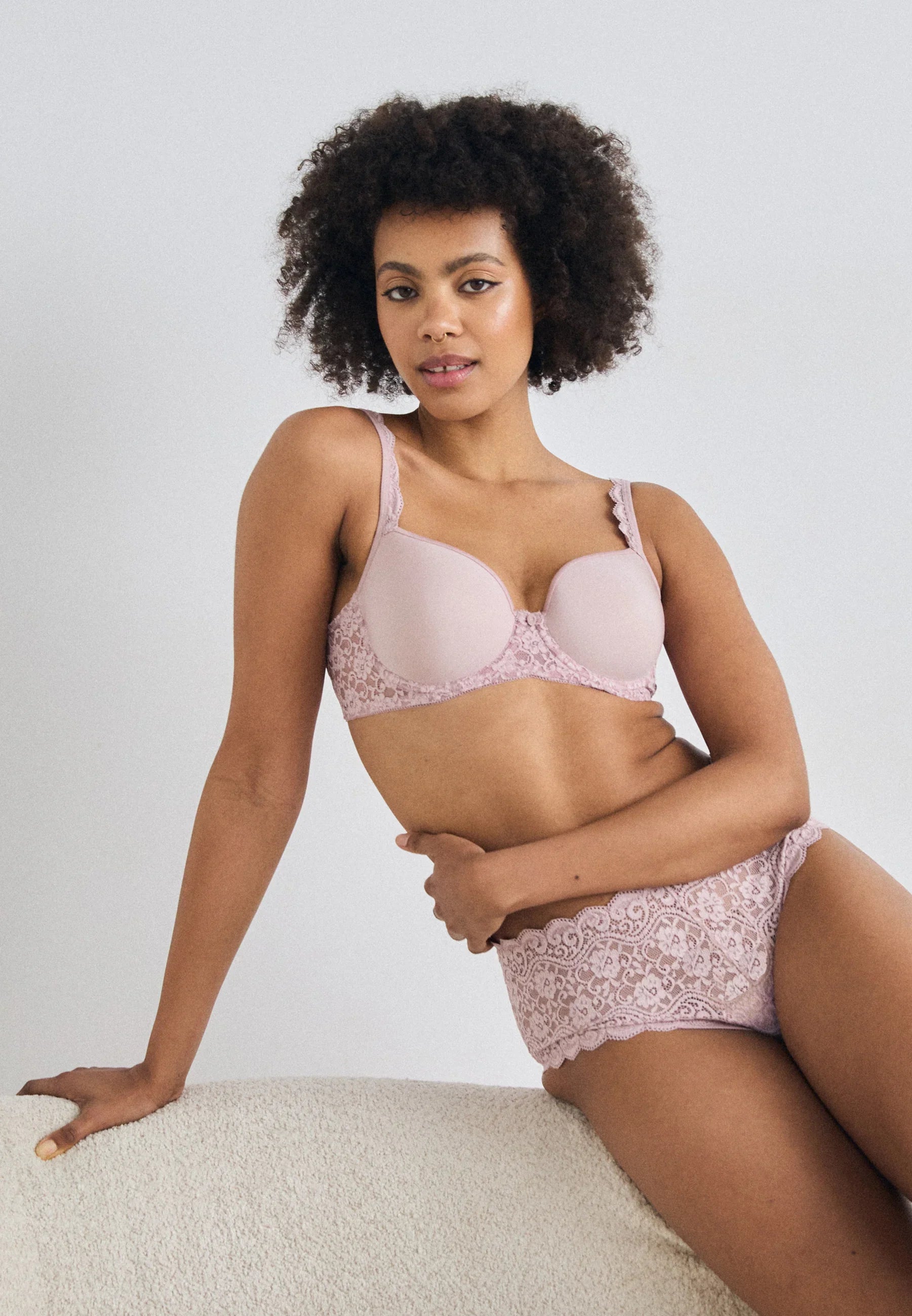 Tailleslip - Amourette Maxi R* - Mauve Rose