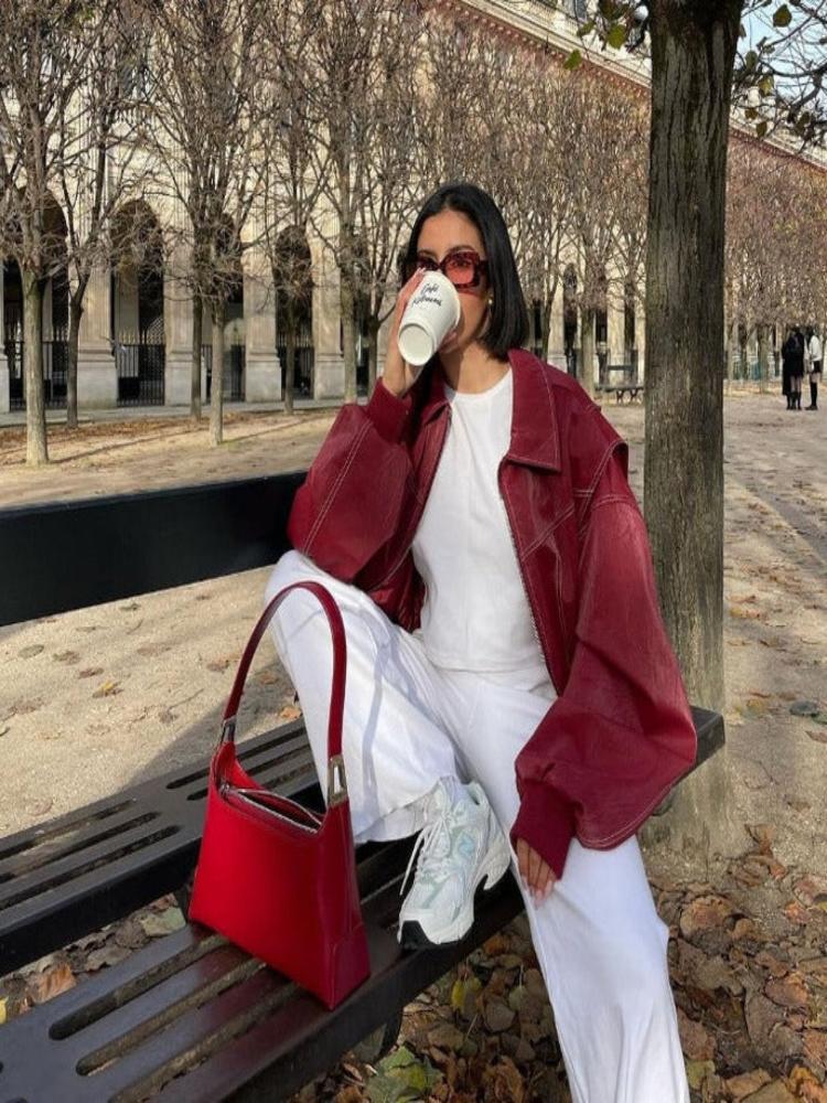 Rouge Oversized Jacket