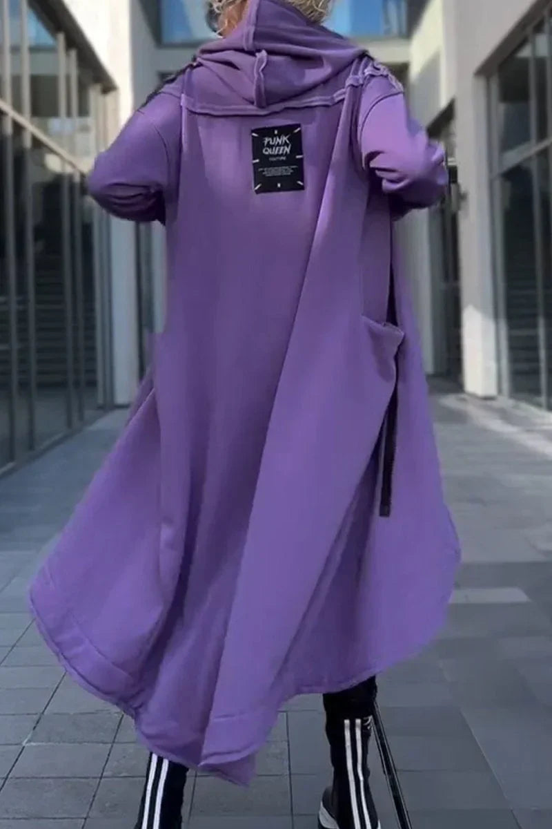 MANA™ | HOODIE LUNGO CON ZIP IN TESSUTI LEGGERI E TRASPIRANTI
