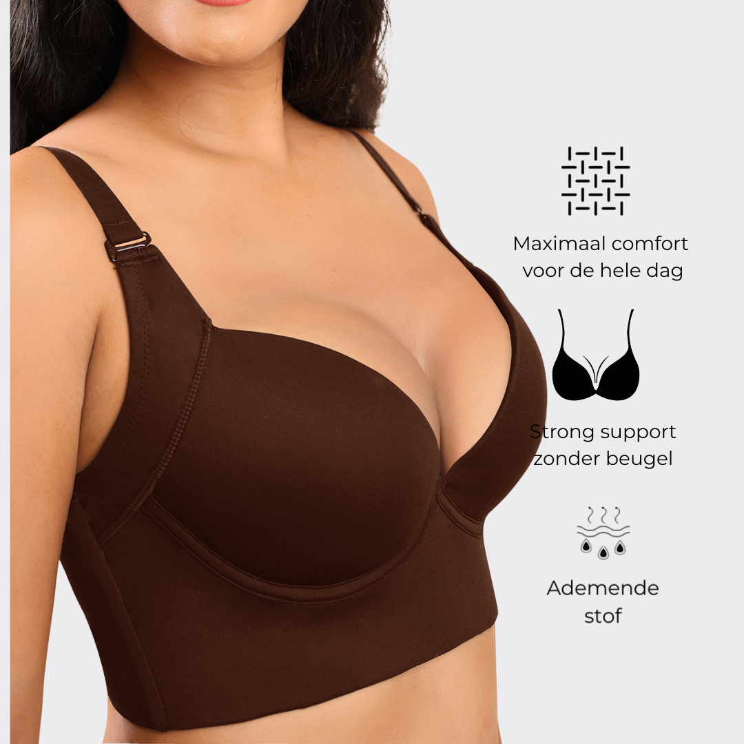 Dolly Seamless Bust Support Full Cover Shapewear Bra