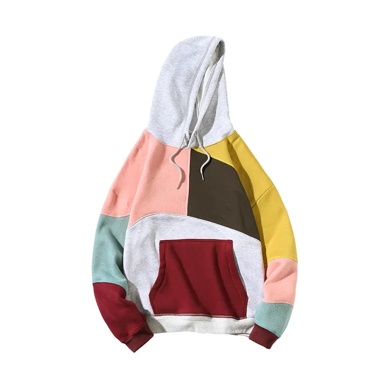 PULS PATCHWORK-HOODIE 