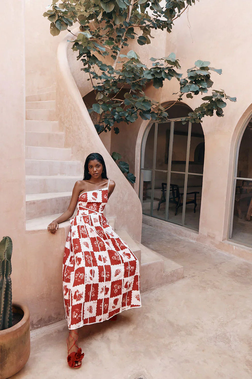 Terracotta Maxi Dress