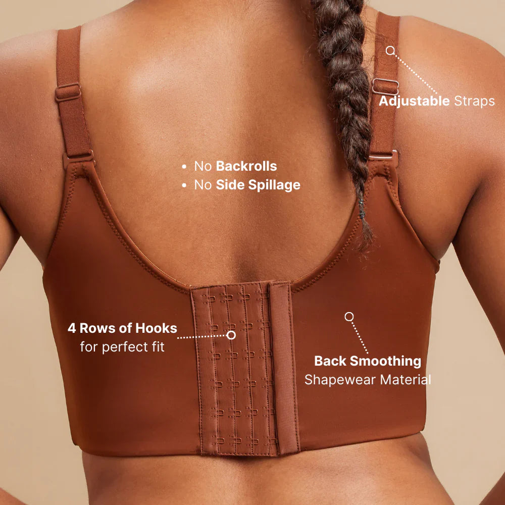 Dolly Seamless Bust Support Full Cover Shapewear Bra