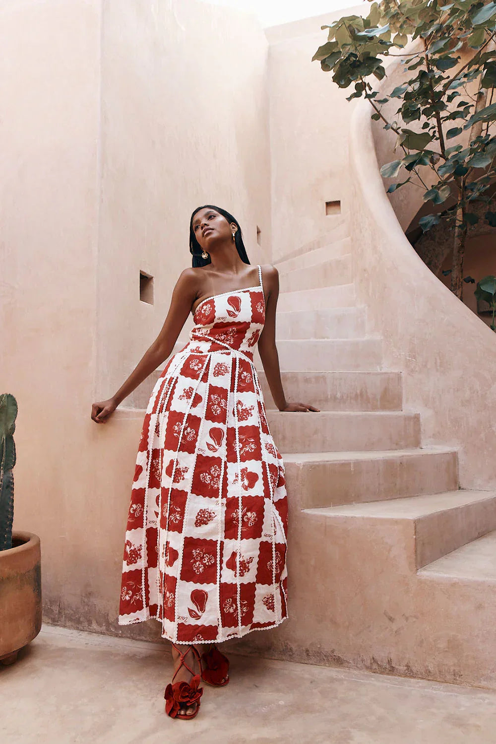 Terracotta Maxi Dress