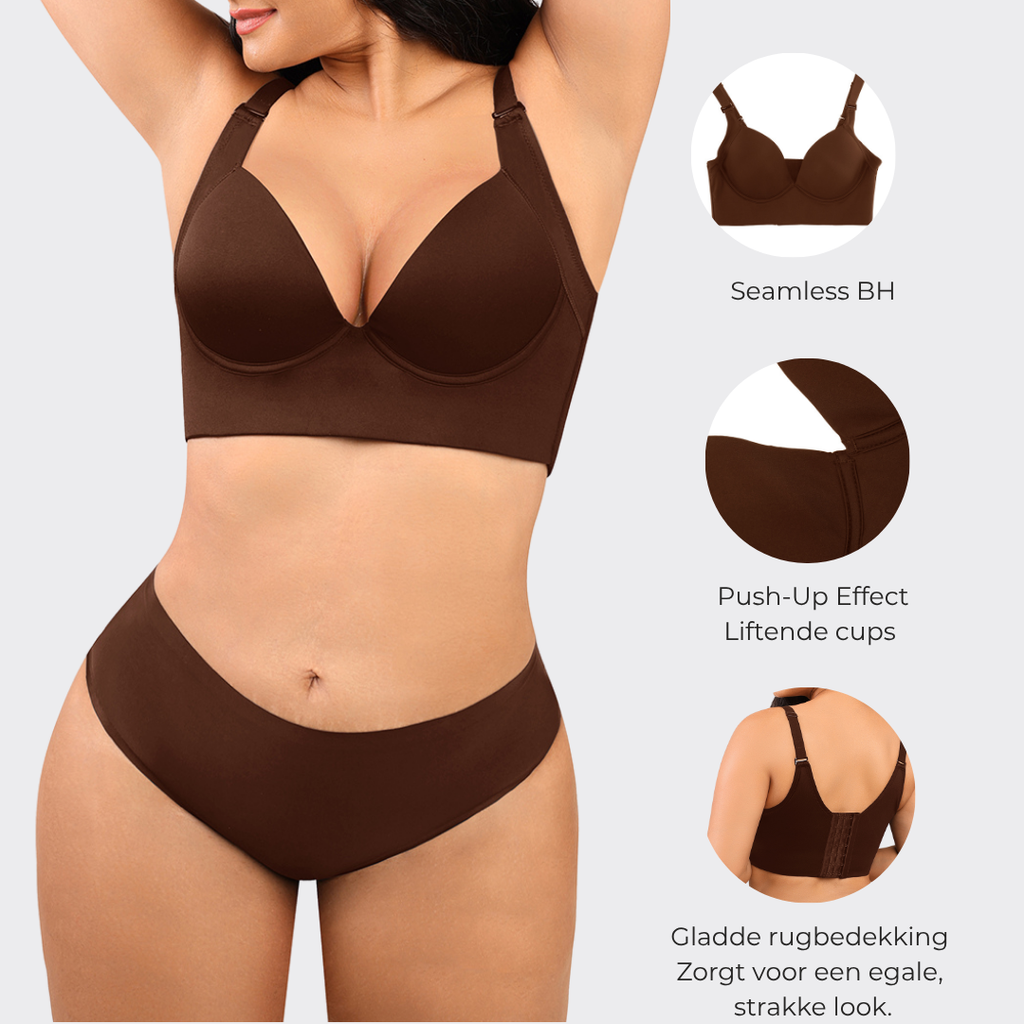 Dolly Seamless Bust Support Full Cover Shapewear Bra