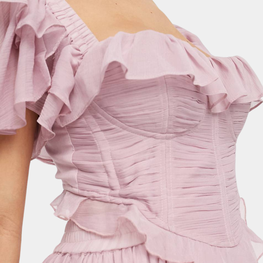 Amelisse Ruffle Dress