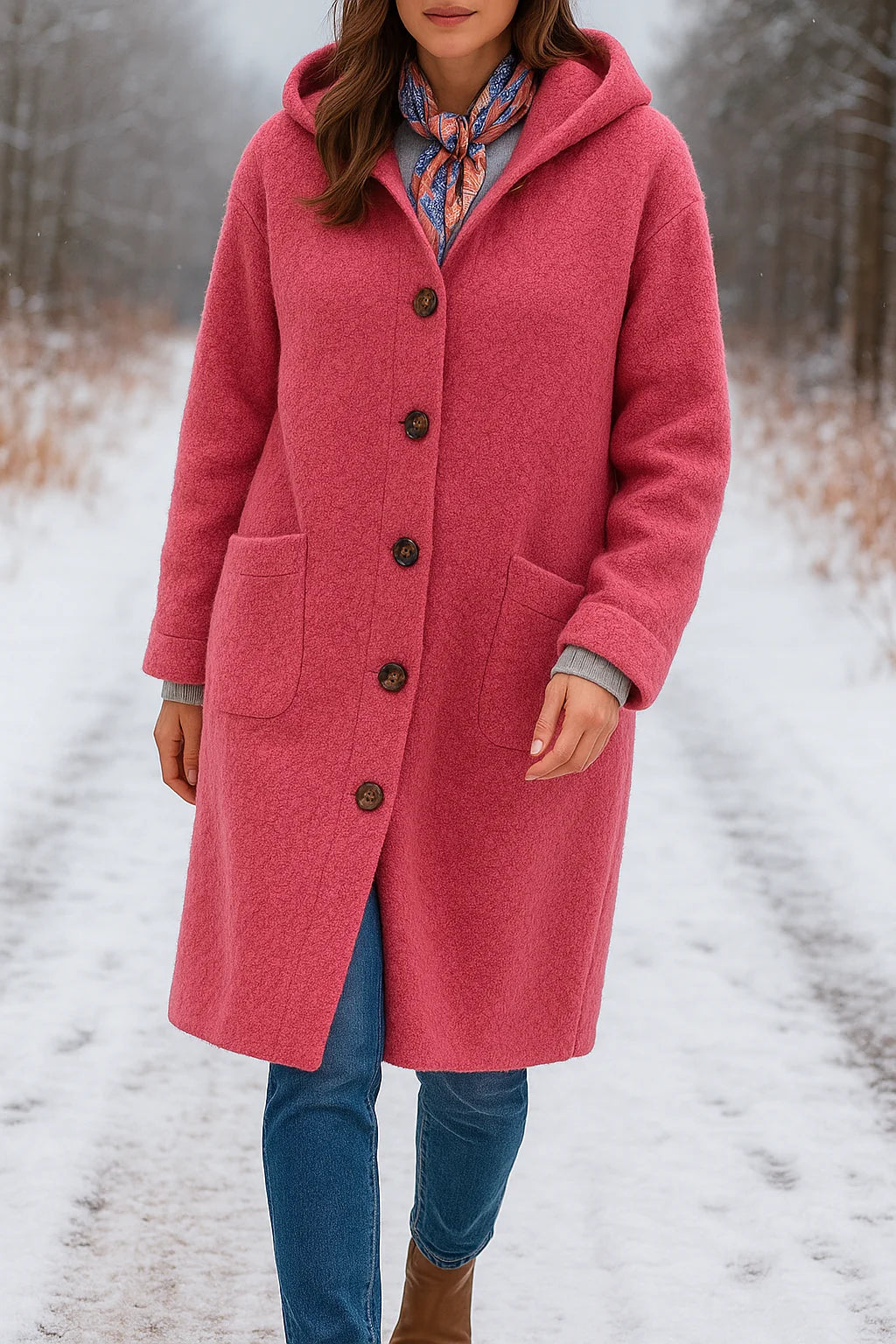 Valentina- Elegant giacca i lana 