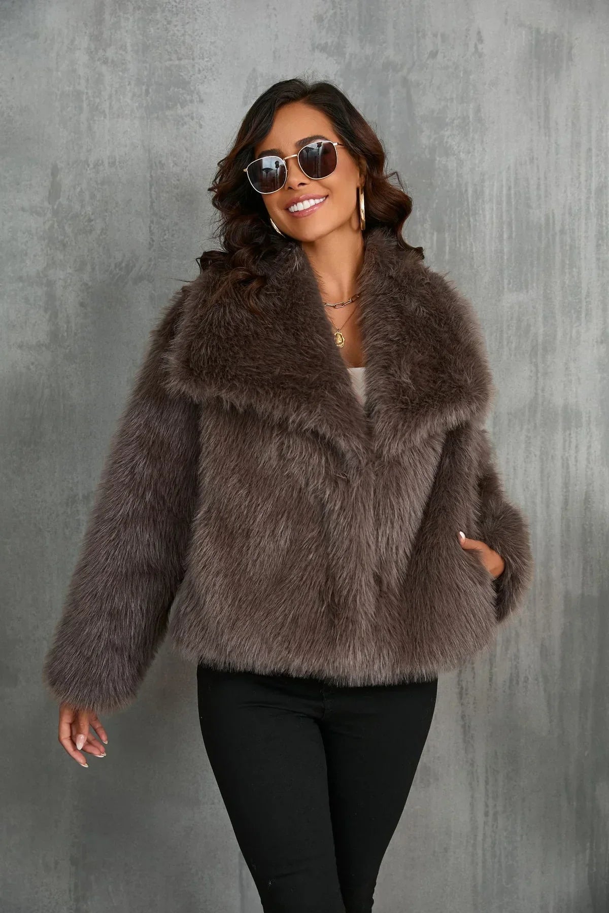 Plush Elegance Jacket