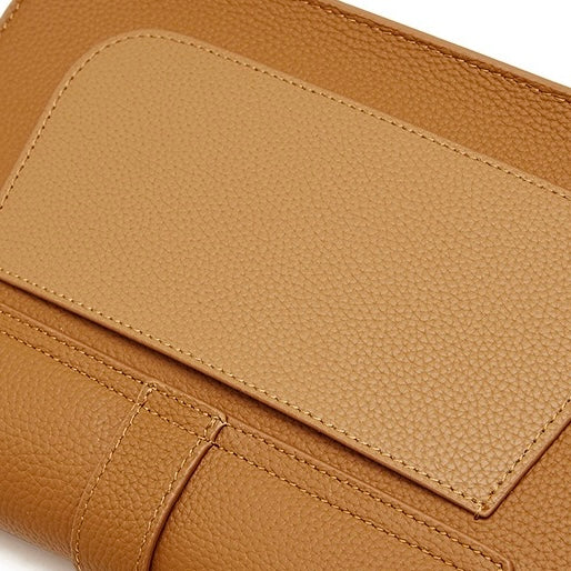 Pendlare Minimalistisk Sadelväska i Äkta Läder