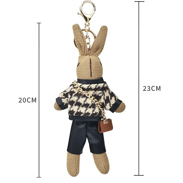 Fluffy Bunny Belle Väska Berlock