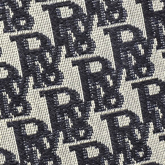Monogram Jacquard Halvmåne Axelremsväska
