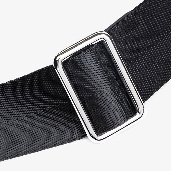 Monogram Jacquard Halvmåne Axelremsväska