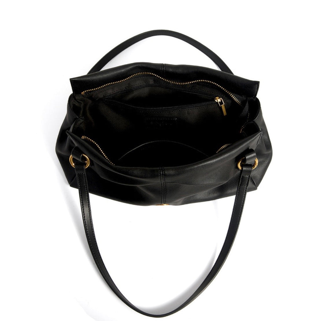 Eternal Elegance Äkta Läderbaguette