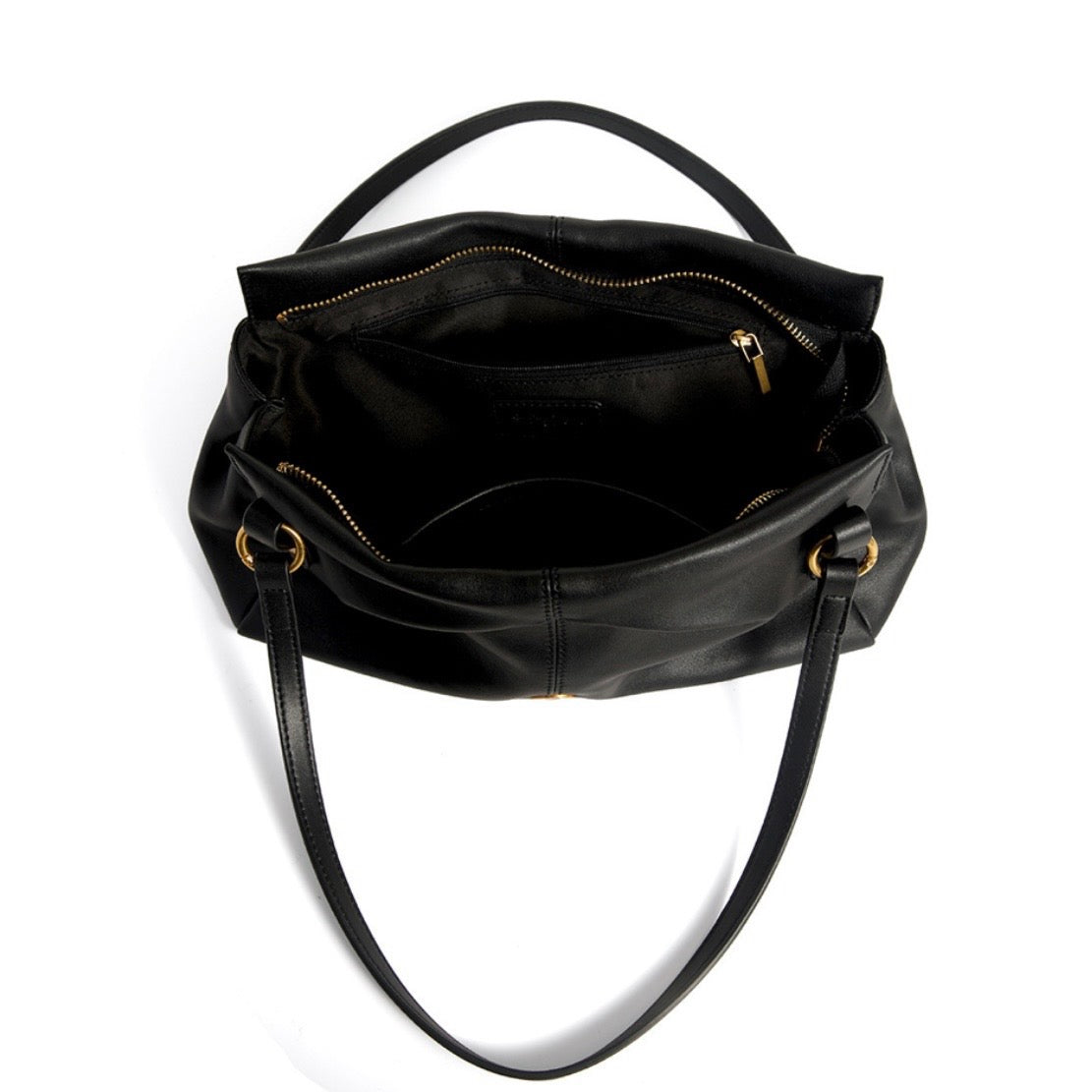 Eternal Elegance Äkta Läderbaguette