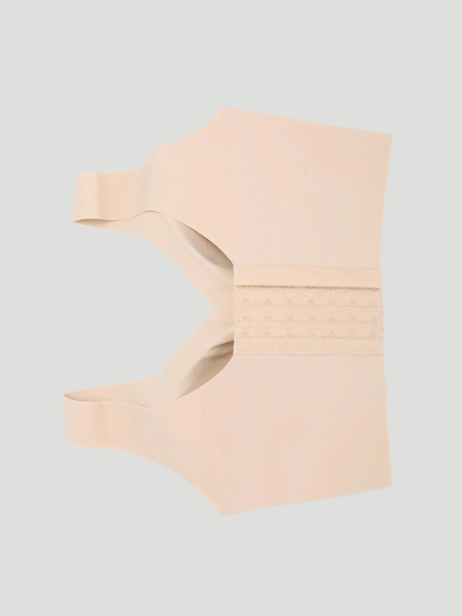 Isabella V-Neck Seamless Bust Support Shapewear Bra