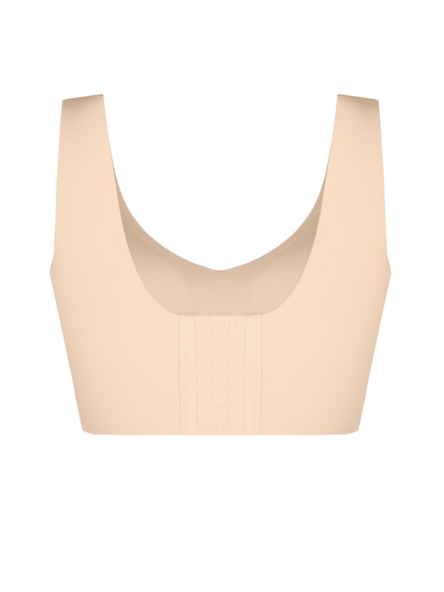 Isabella V-Neck Seamless Bust Support Shapewear Bra