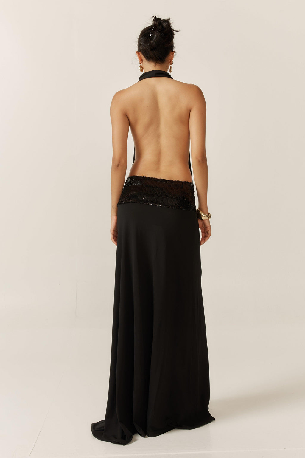 Jade Sequin Gown