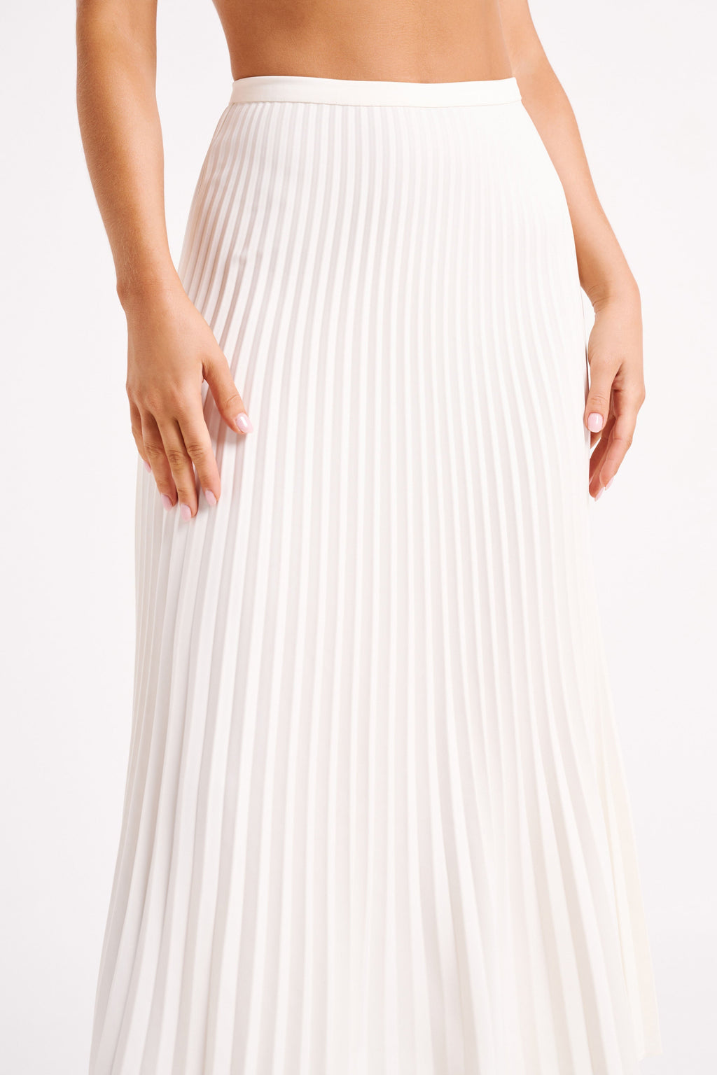 Layorza Celeste Pleated Skirt