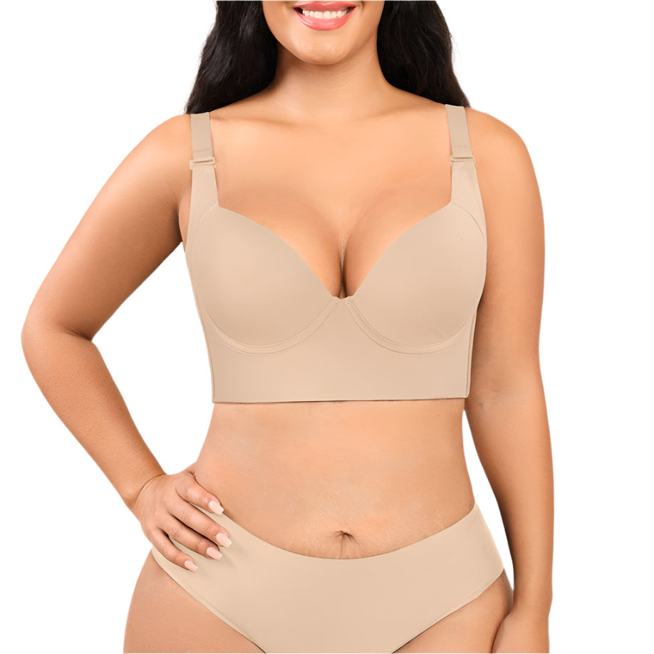 Dolly Seamless Bust Support Full Cover Shapewear Bra
